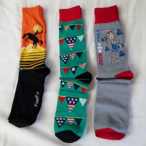 Fine Fit set of 3 socks ( box M) - Picture 2 of 3